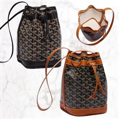 goyard flot|goyard bucket bag price.